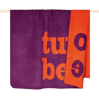 pad Kuscheldecke Tuttobene 150 x 200 cm Mischgewebe Violett Lila