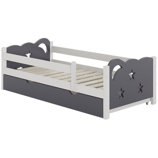 Livinity® Kinderbett Kinderbett Jessica 160cm Grau grau