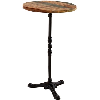 SIT Möbel TABLES & CO Stehtisch 60x60 cm Gusseisen/Altholz - / - /