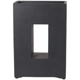 Dehner Blumenkasten Pflanzkasten Dubai, frostbeständig, versch. Größen, Kunststein, robust, UV- und wetterbeständig, mit Bodenloch grau 75 cm x 27 cm