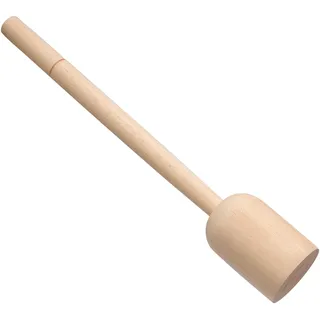 REDECKER Kartoffelstampfer, unbehandeltes Buchenholz, Made in Germany - Stampfer Holz - Holzstampfer - Kartoffelstampfer aus Holz