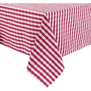 Mitre Comfort Gingham Tischdecke Rot-Weiß Kariert 89Cm