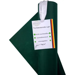 Sensalux Tischdeckenrolle 1,10 m x 25 m Grün