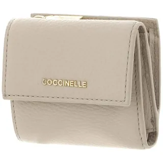 Coccinelle Metallic Soft Geldbörse Damen beige