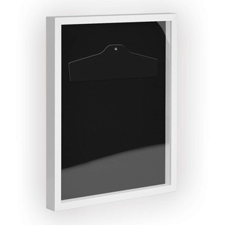 Objektrahmen Trikotrahmen VARIO inkl. Bügel und Passepartout 70x90cm Weiß (lackiert)
