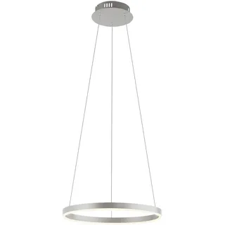 just light. Ritus 1-flg. Ø 40 cm Aluminium grau