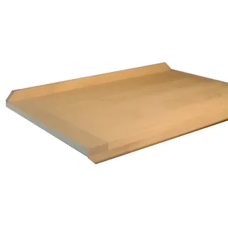 Nudelbrett Buche/Linde massiv, 75 x 55 x 2/2 cm