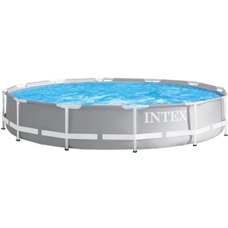 Intex 26712 Ex 28712 Prisma Frame Pool Aufstellpool Rund mit Filterpumpe 366cm