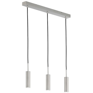 Schöner Wohnen Kollektion LED-Hängeleuchte "Stina" in Silber - (B)70 x (H)250 cm