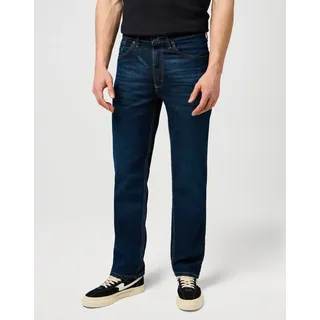 Wrangler Straight Fit schwarzened_Indigo 34/34