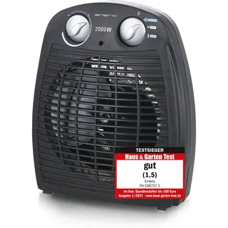 EMERIO FH-106737.2 2000 W Schwarz