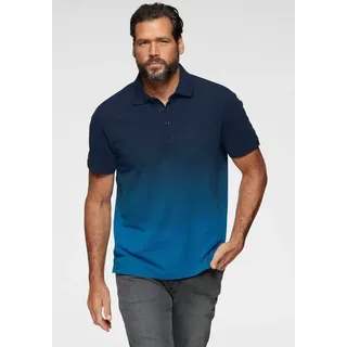 MAN'S WORLD Poloshirt blau 4XL
