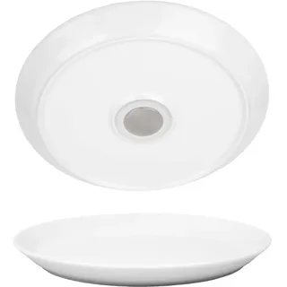 silwy® Porzellan-Magnet-Teller (2er-Set) - perfekt für Camping, Caravaning und Boating - rutschfestes Geschirr ohne jegliches Klappern stapelbar