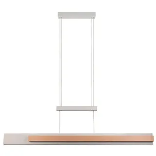 Musterring Rivera 3-flg. 190,5 cm grau aprikose Metall