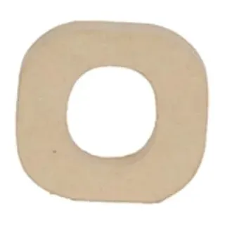 Décopatch AC827C - Kleiner Buchstabe aus Pappmaché, o 1,5x9x8,5cm, perfekte Deko für das Zuhause, 1 Stück