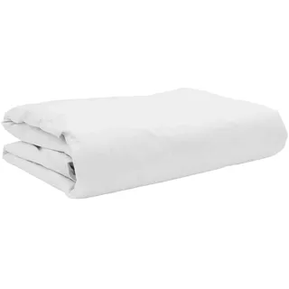 vidaXL Sommerdecke mit Kissen 2 pcs Weiß Daunenfeder