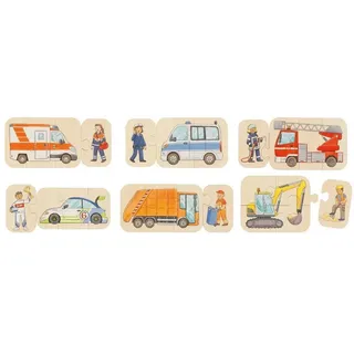 GoKi Puzzle Fahrzeuge (57373)