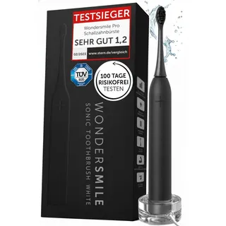 wondersmile Schallzahnbürste PRO Ultimate Black