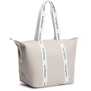 Tommy Hilfiger TJW ESS Daily Tote Shopper Textil Beige/White