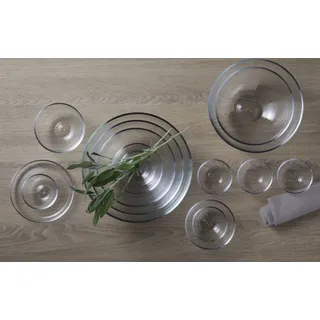 Leonardo Schale Cucina 2100 ml Glas Transparent Klar L (Large)