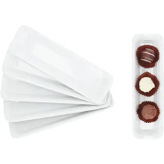 Mambocat Frühstücksteller 25,7x7,5 cm weiß 6er Set