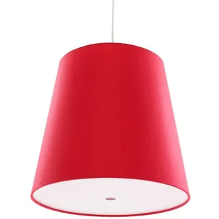 FRAUMAIER Single SmallCluster Pendelleuchte, rot