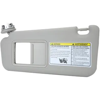 Sonnenblende Auto, Linke Fahrerseite Sonnenblende 74320-42501-B2 für 2006-2009 (grau)