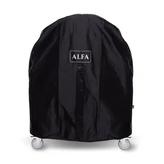 Alfa Forni Grillabdeckung für Moderno 2 Pizze Kunststoff schwarz
