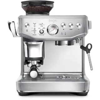 Sage the Barista Express Impress Gebürstetes Edelstahlgrau