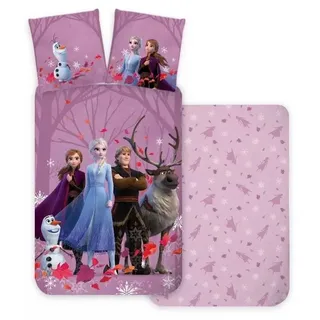 Disney Kinderbettwäsche Disney Eiskönigin Gloomy Kinderbettwäsche 100×135 cm, 40×60 weiß