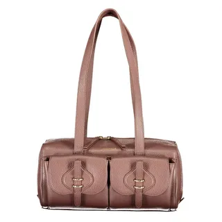 COCCINELLE Umhängetasche, Elegante braune Schultertasche mit Taschen & Reißverschluss für Dame
