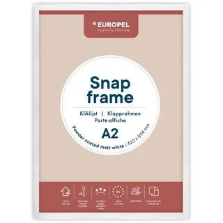 Europel Klapprahmen Europel A2 25mm matt Weiß 355075