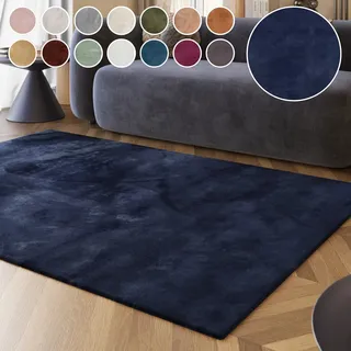 Esprit Alice Fellteppich 70 x 140 cm Blau