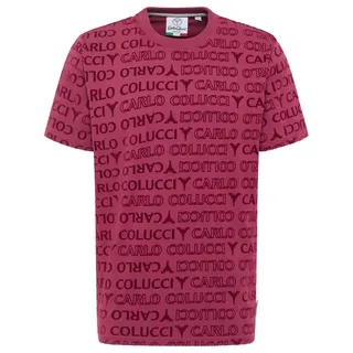 Carlo Colucci T-Shirt  Di Penta bordeaux XL