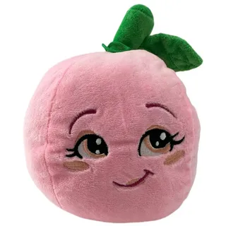 soma Kuscheltier Plüschtier Boba Pfirsich Kuscheltier Gemüse 14 cm Kaufladenzubehör (1-St), Super weicher Plüsch Stofftier Kuscheltier für Kinder zum spielen