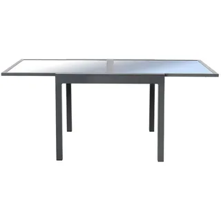 Home Deluxe Verano Ausziehtisch 180 x 90 x 75 cm anthrazit