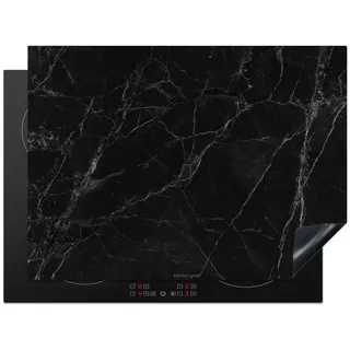onlywow Herdabdeckplatte 70 x 52 cm Schwarz/Weiß