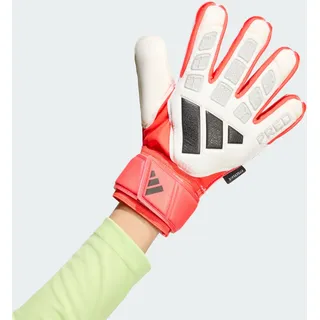 adidas Predator Match Fingersave Junior White/Lucid Red/Black 6