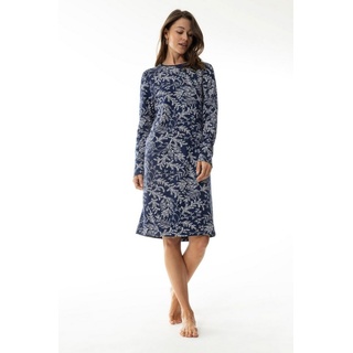 Mey Nachthemd Mey Damen Nachthemd 12018 night blue (1 Stück, 1-tlg., 1 Stück) blau 46