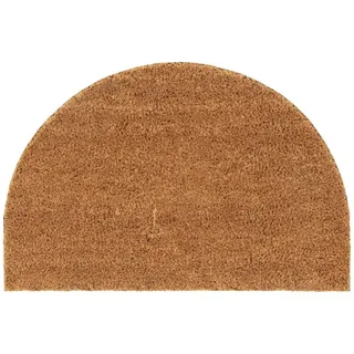 vidaXL Natur Halbrund 40 x 60 cm Beige