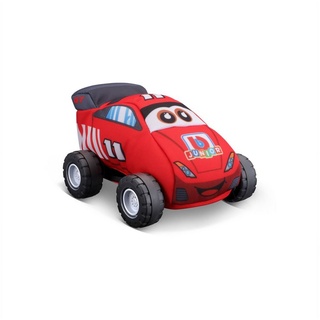 bbJunior Spielzeug-Auto 16-89051 - Spielzeugauto - Rennauto (14cm, rot), Weicher Stoff und einfach zu reinigen rot