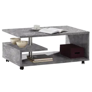 Forte Bailey Betonoptik lichtgrau 105 x 60 x 45 cm