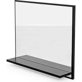 hajduk furniture Badspiegel mit Ablage 500 x 600 mm Schwarz