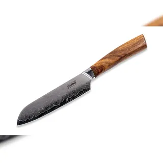 pasoli Damast Santokumesser 13 cm Silber