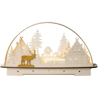 Saico Lichterbogen-LED Waldhaus