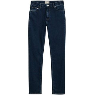 Gant 5-Pocket-Jeans Superstretch-Jeans blau 27/32