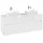 Waschbeckenunterschrank 140 x 55 cm White Matt