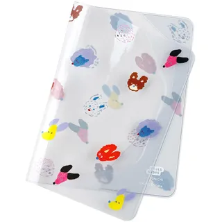 Hobonichi Techo Accessories Keiko Shibata: Cover on Cover [A6/for double covering] Dog Ears Fluttering in the Wind