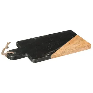 SECRET DE GOURMET Schneidebrett Marmor 1 30 x 15 cm Schwarz