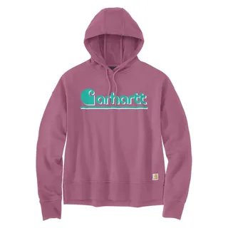 CARHARTT Hoodie Graphic Pink/Blau M